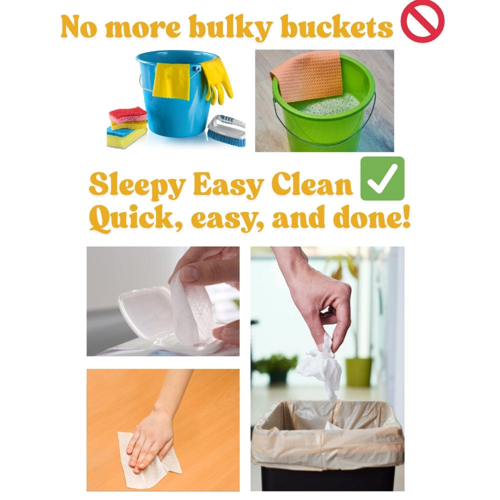 Biodegradable Surface Cleaning Wipes | Clove & Cinnamon | 3x50 Sheets