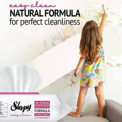 Lily Bouquet Scent Streak Free Natural Formula 6x100 Pack