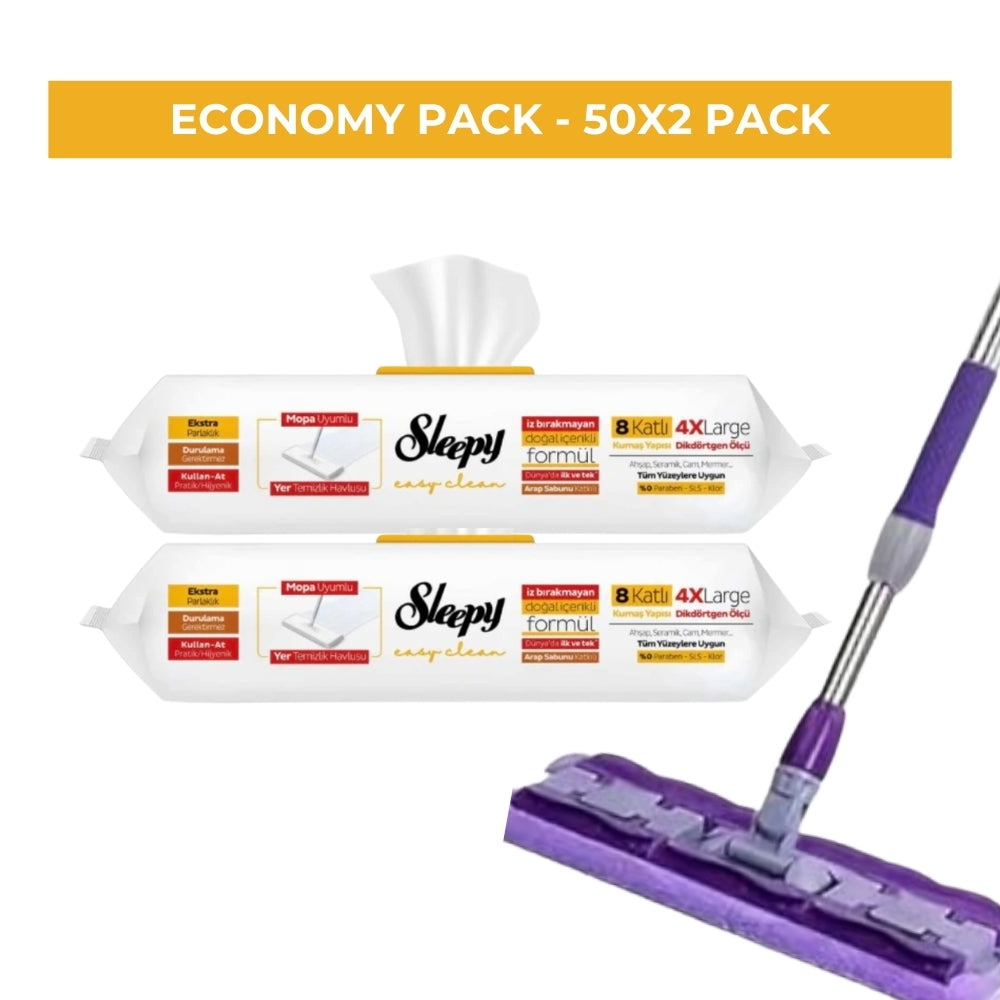 Mop Compatible CleaningHerbal Soap 50X2 Pack