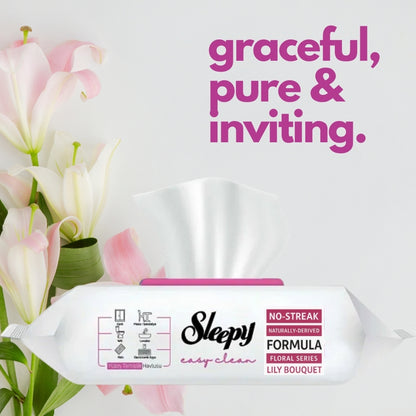 Lily Bouquet Scent Streak Free Natural Formula 6x100 Pack