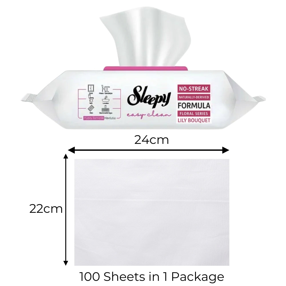 Lily Bouquet Scent Streak Free Natural Formula 6x100 Pack