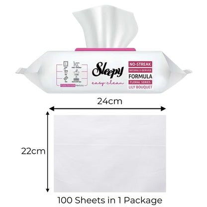 Lily Bouquet Scent Streak Free Natural Formula 3x100 Pack