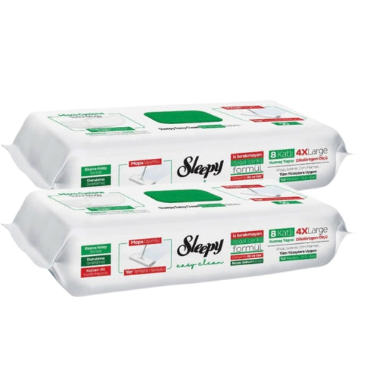 Mop Compatible Cleaning White Soap 2X50 Pack