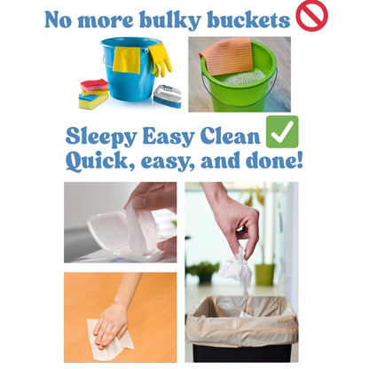 Biodegradable Surface Cleaning Wipes | Sea Salt & Seaweed Additive | 3x50 Sheets |