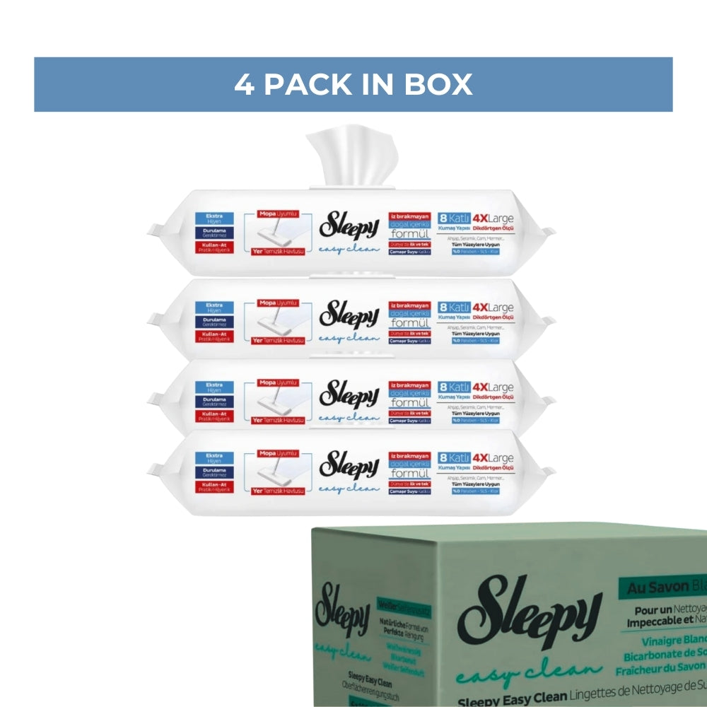 Mop Compatible Bleach & Blue Pine Additive 4X Large 4x50 Sheets