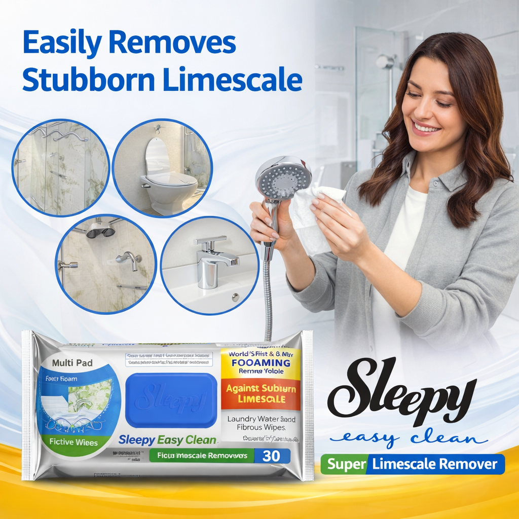 Sleepy Easy Clean Limescale Remover Wipes