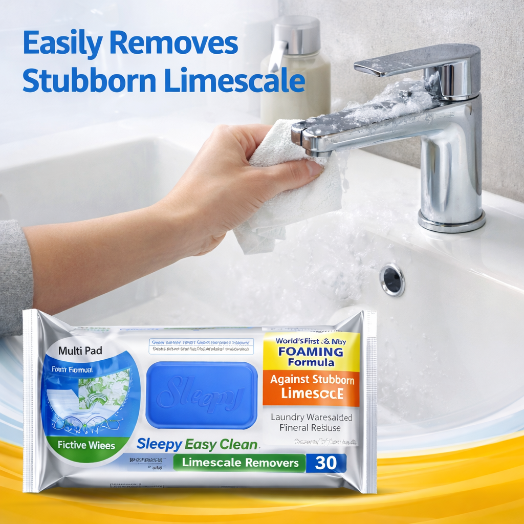 Sleepy Easy Clean Limescale Remover Wipes