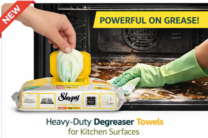 Sleepy Easy Clean Super Degreaser Wipes