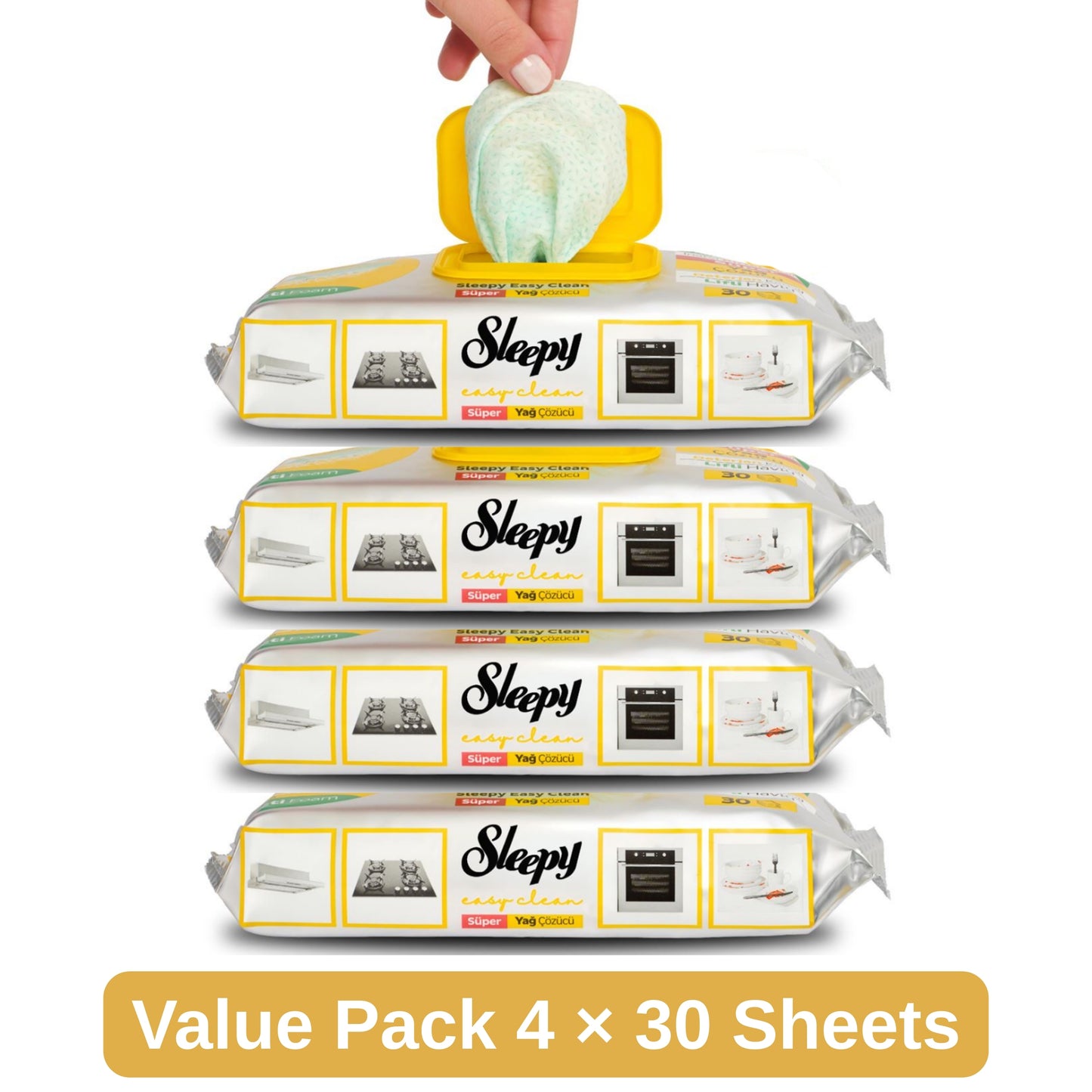 Sleepy Easy Clean Super Degreaser Wipes