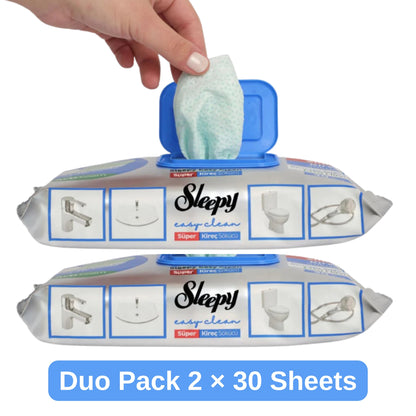 Sleepy Easy Clean Limescale Remover Wipes