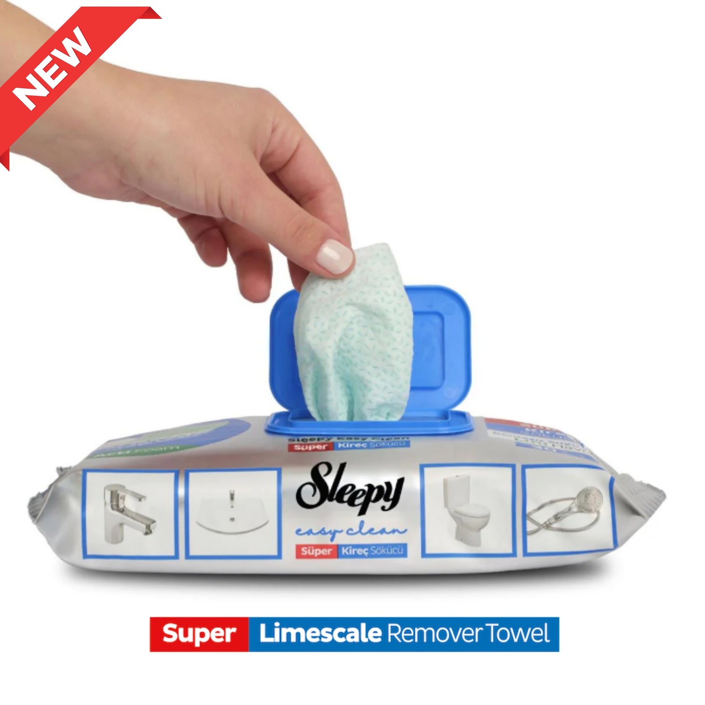 Sleepy Easy Clean Limescale Remover Wipes