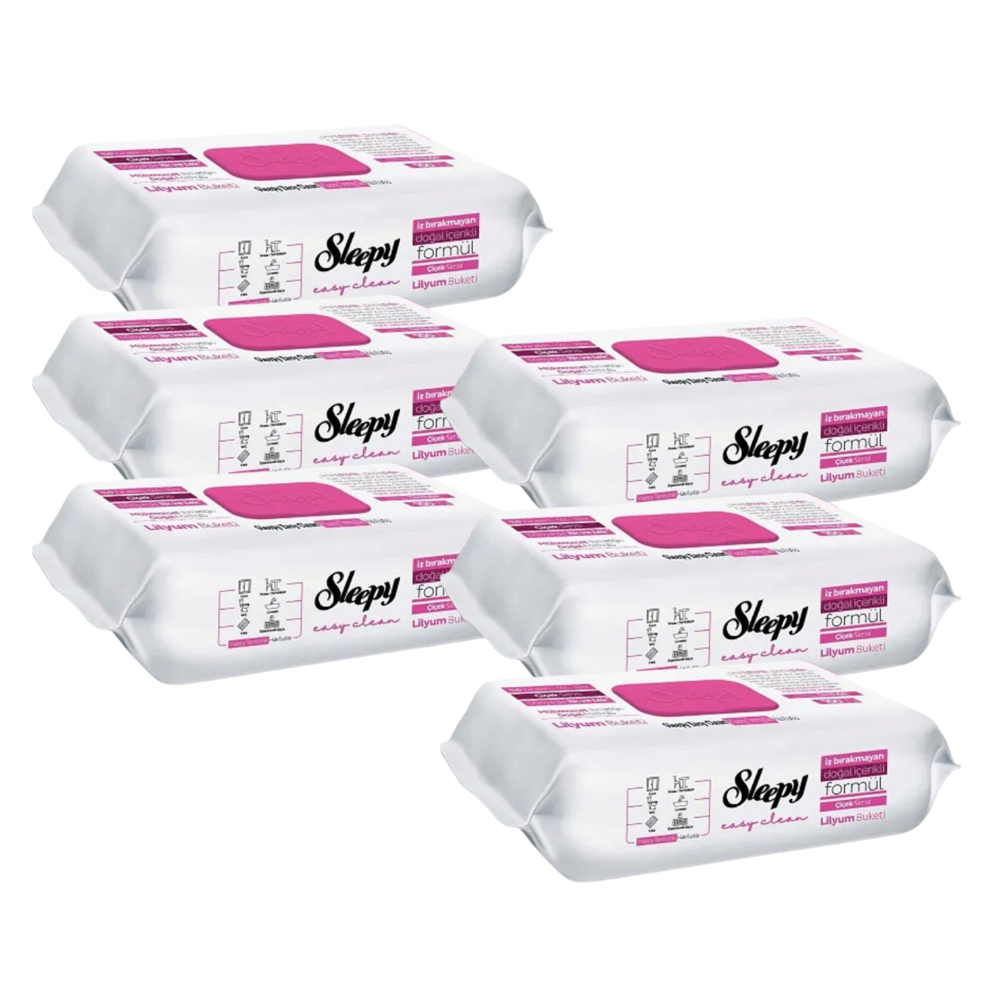 Lily Bouquet Scent Streak Free Natural Formula 6x100 Pack