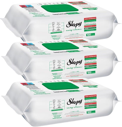 Sleepy Easy Clean White Soap 3x100 Pack